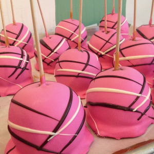 Custom Bridal Shower Caramel Apples