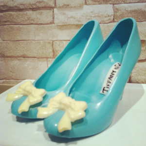 Custom Tiffany & Co. Chocolate Shoes